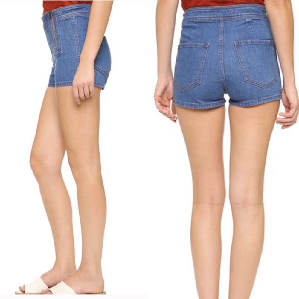 Free People Be Mine Denim Shorts